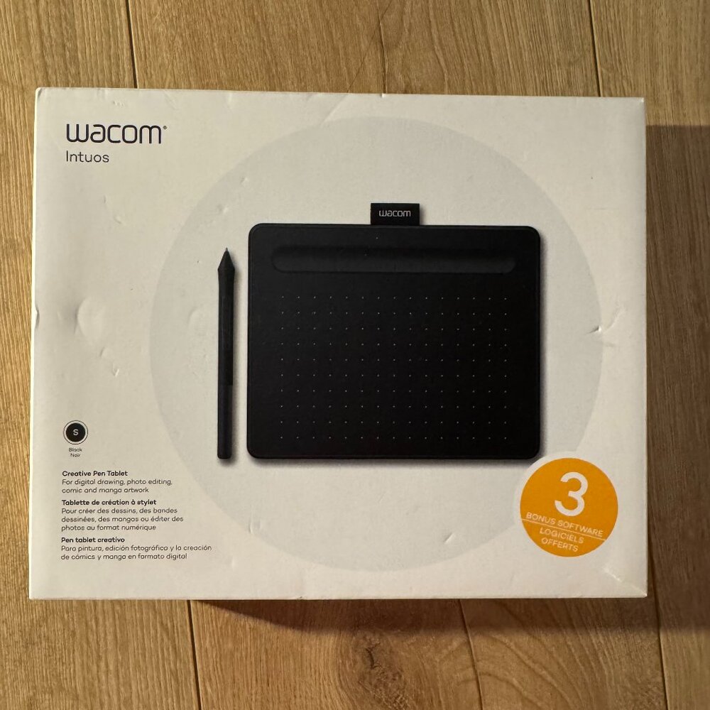 NIB Wacom Intuos Small Drawing Tablet w/ Pen – Digital Art & Design Tablet